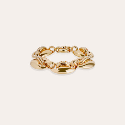 Bracelet Cophea mini doré - Perles nacrées