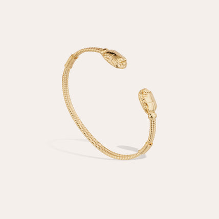 Bracelet Duality grand Scaramouche torsade doré