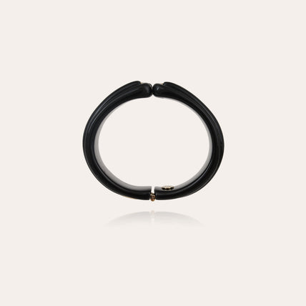 Bracelet Écume doré - Noir
