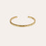 Bracelet Eliot martelé doré