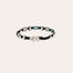 Bracelet Ewen argenté - Turquoise