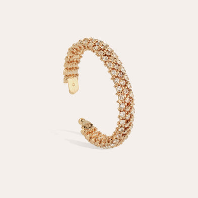 Bracelet Izilda strass doré