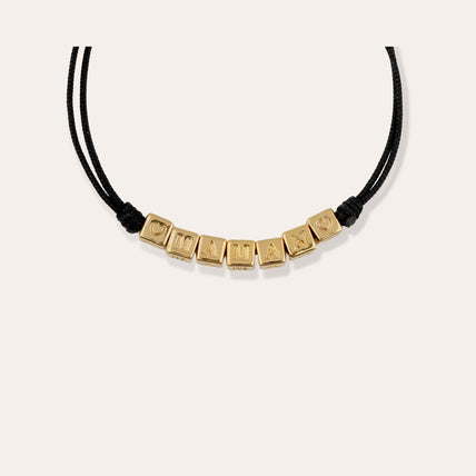 Gold "Mom" Bracelet