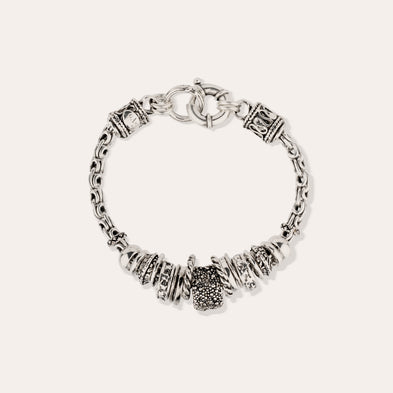 Marquise Chain silver bracelet