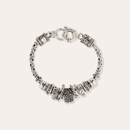 Bracelet Marquise Chaine argenté