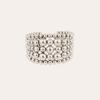 Bracelet Multiperla argenté