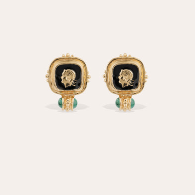 Boucles d’oreilles puces Romana