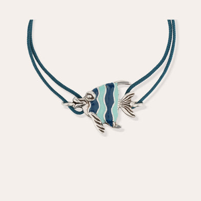 Bracelet lien Angelfish argenté