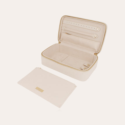 Boîte à bijoux grand modèle - Ecru