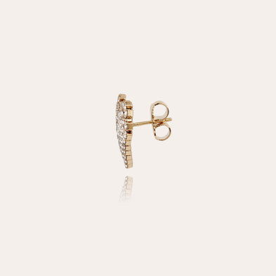 Boucles d'oreilles Ava dorées