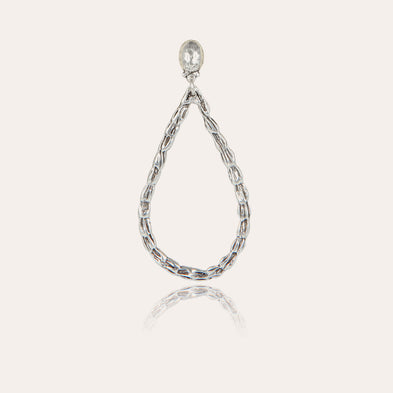 Boucles d'oreilles Bibi Liane mini argentées