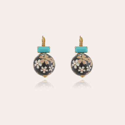 Décalco gold earrings