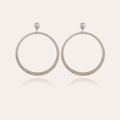 Boucles d'oreilles Mimi argentées