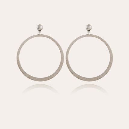 Boucles d'oreilles Mimi argentées