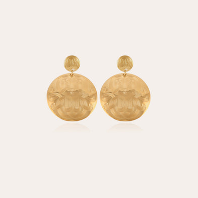 Diva small model gold earrings