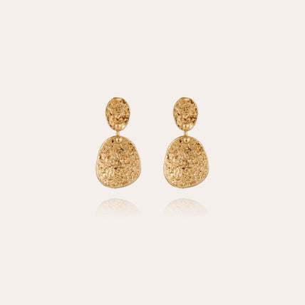 Boucles d'oreilles Eclipse petit modèle dorées
