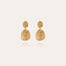 Boucles d'oreilles Eclipse petit modèle dorées