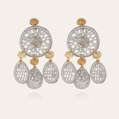 Fanfaria small earrings gold