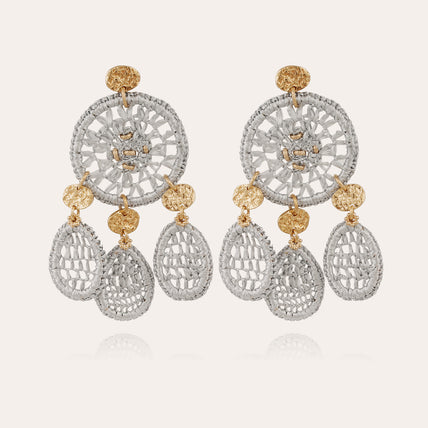 Fanfaria small earrings gold