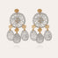 Boucles d'oreilles Fanfaria petit modèle dorées