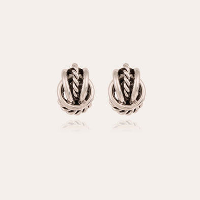 Boucles d'oreilles Lilou argentées