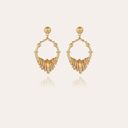 Boucles d'oreilles Maranzana mini dorées
