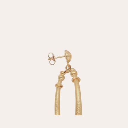 Maranzana gold earrings