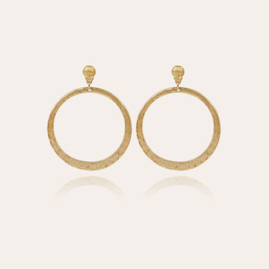 Mimi small gold-tone earrings