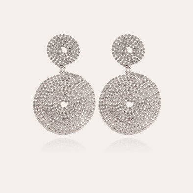 Onde Lucky silver earrings