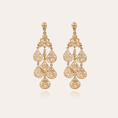 Boucles d'oreilles Orferia petit modèle dorées