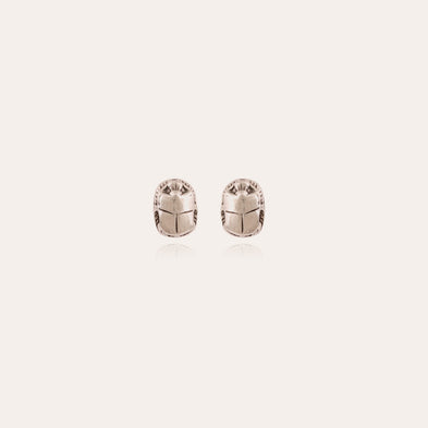 Boucles d'oreilles puces Scaramouche argentées