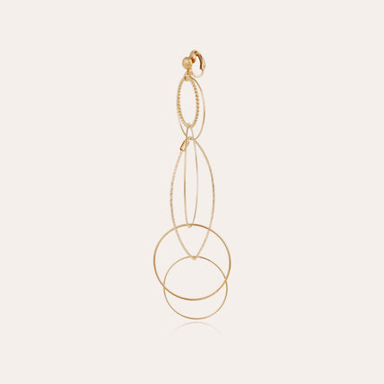 Small Multi-Strand Twisted Earrings
