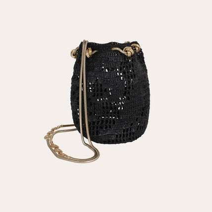 Soul Raffia Clutch Bag