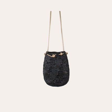Soul Raffia Clutch Bag