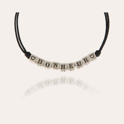 silver-plated "Bonheur" Bracelet