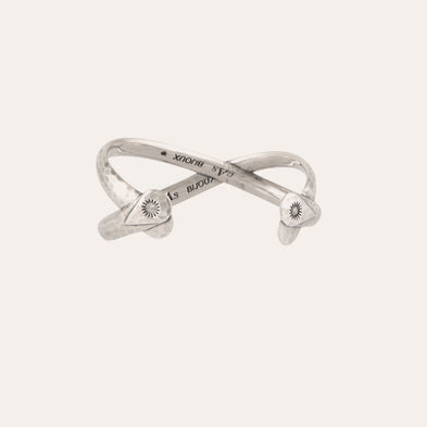 Pulsera «Destinée» plateada