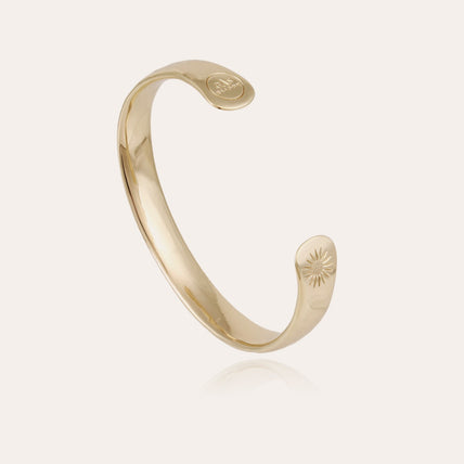 Bracelet Jonc très grand modèle doré