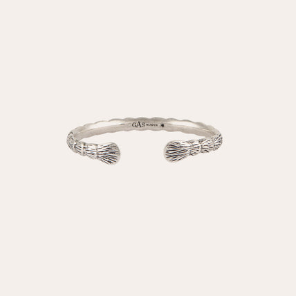 Bracelet jonc Liane argenté