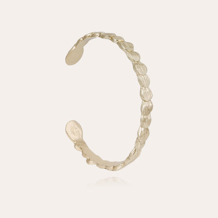 Bracelet Liane jonc large doré