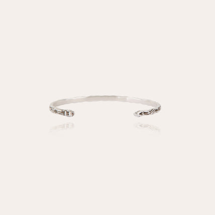 Bracelet jonc Liane mini argenté