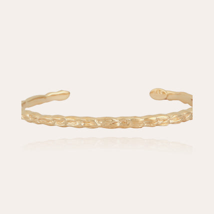 Bracelet jonc Liane mini doré