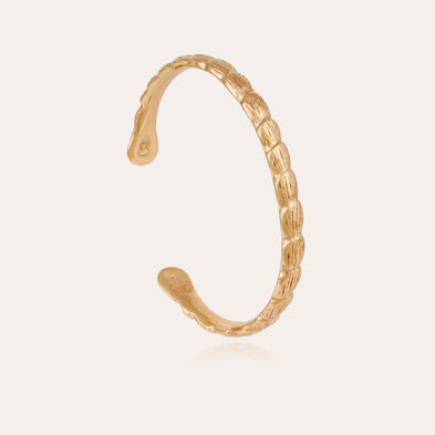 Bracelet jonc Liane doré