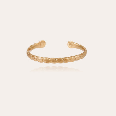 Bracelet jonc Liane doré