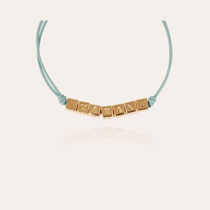 Gold "Mom" Bracelet