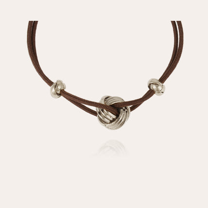 Bracelet lien Atik argenté