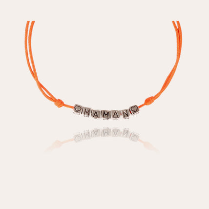 Bracelet Maman enfant argenté