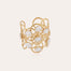 Bracelet Olympie doré - Nacre blanche