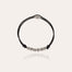 Large silver-plated "Papa" bracelet