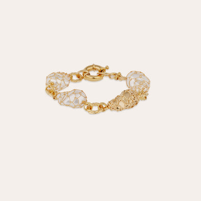 Bracelet Rainbow Biwa doré