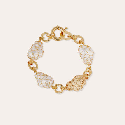 Bracelet Rainbow Biwa doré